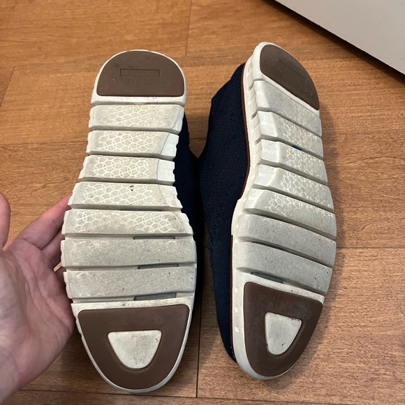 Cole Haan Zerogrand Navy Oxfords - Picture 8 of 9